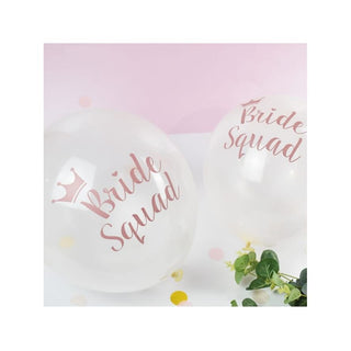 10 Pack Bride Squad Balloons
