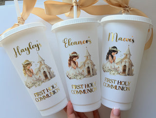 Communion - Personalised White Cold Cup