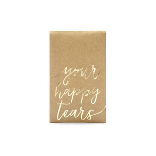 Pocket tissues Your happy tears