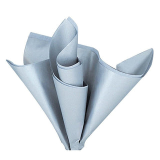 5 Tissue Sheets, Silver Metallic