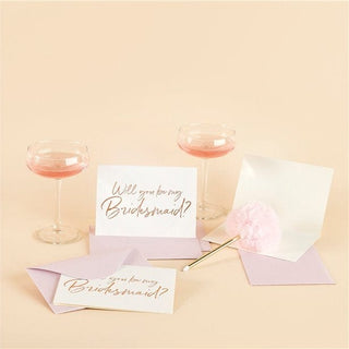5 Will You Be My Bridesmaid Cards