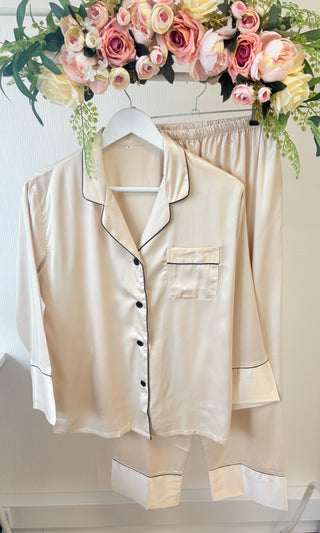 Luxury Long Satin Pyjamas