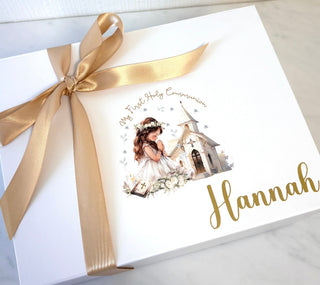 Communion - Personalised Memory Gift Box
