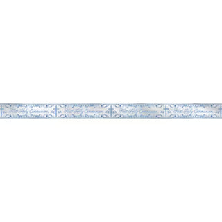 Communion Blue Foil Banner Long Fold