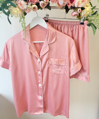 Luxury Short Satin Pyjamas