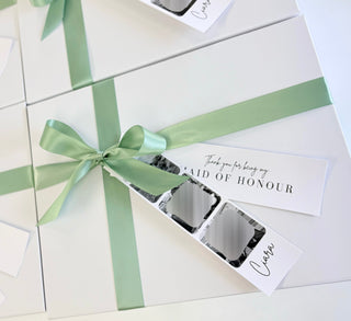 Luxe Ribbon Box with Photo Tag & Any Message