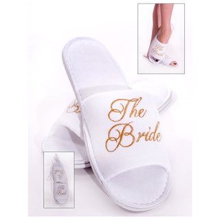 Spa Slippers for the Bride