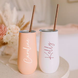 Personalised Champagne Tumblers
