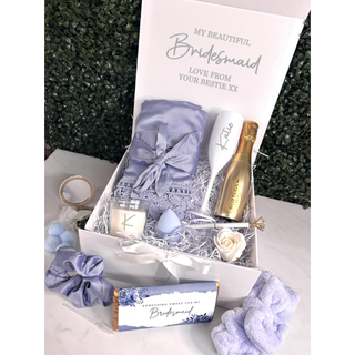personalised bridesmaid gift box