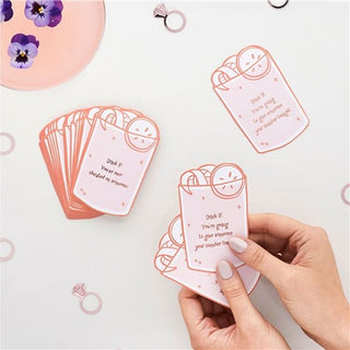 She Said Yaaas Drink If game cards for hen party â€“ pack of 50
