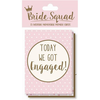 15 Bride Squad Wedding Moment Cards