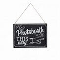 1 Photo Booth Sign, Vintage Affair