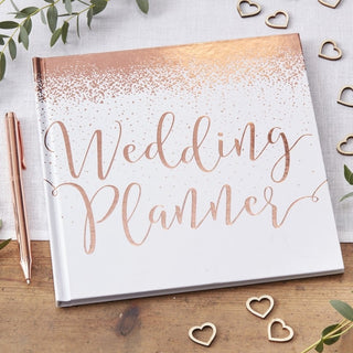 Rose Gold Foiled Wedding Planner