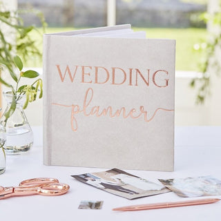 Grey Suede Luxury Wedding Planner