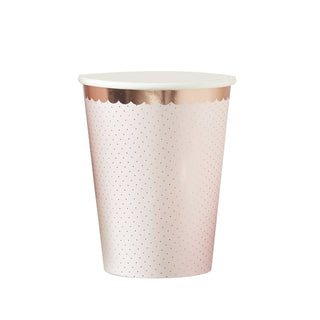Ditsy Floral , Cups - Polka Dot,Rose Gold(8)