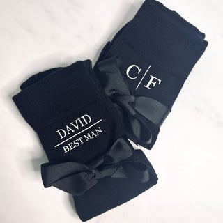Personalised Socks - Black