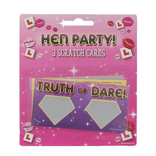 Hen Party - 3 Scratch Cards