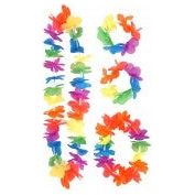 Neon Lei Hula Set 4 Pieces
