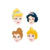 4 Princess Masks Props