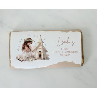 Personalised Communion Chocolate Bar