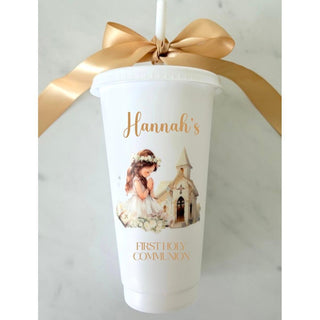Communion - Personalised White Cold Cup