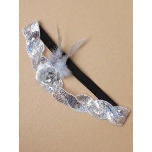 Silver Charleston Headband