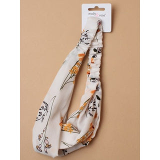 Floral Print Fabric Stretch Bandeau