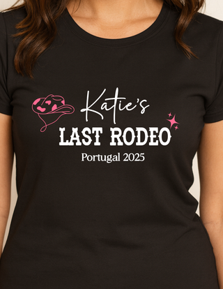 Personalised T-shirt - Last Rodeo