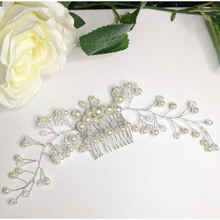 Luxury Bridal Hair Piece - Pearl