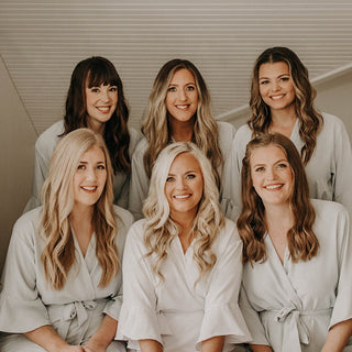 Luxury White Ruffle Silk Robe