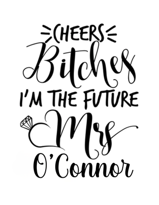 Future Mrs Personalised Sticker