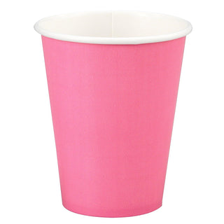 Hot Pink 9oz Cups (8 Per Pack)