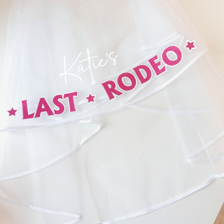 Personalised Veil - Last Rodeo