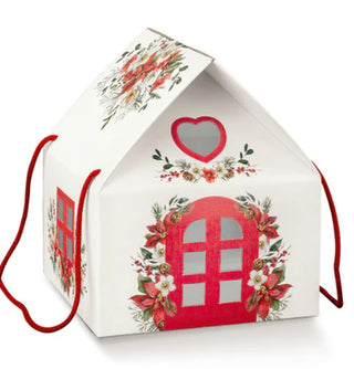 Red & White Decorative Gift House
