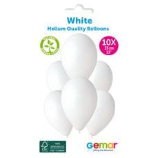 Any 12 inch Latex Balloon - Inflated with Helium