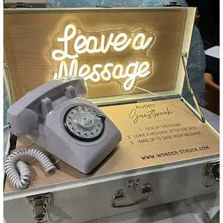 Audio Guest Book with Personalised USB - Rental