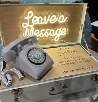 Audio Guest Book with Personalised USB - Rental