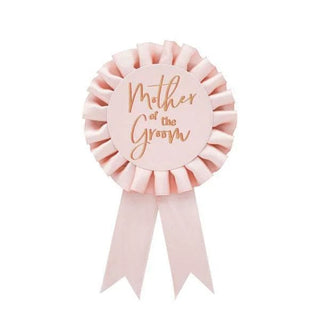 Badge - Mother of the Groom Rose Gold