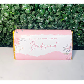 Bridal Party Galaxy Chocolate Bar - Blush Pink