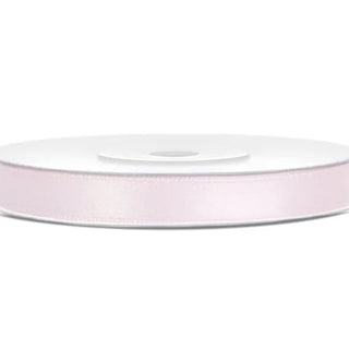 Powder Pink Satin Ribbon - 6mm/25m