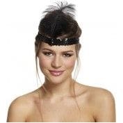 Black Charleston Headband