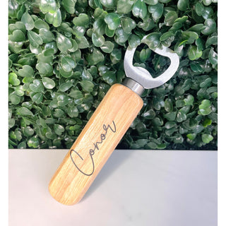 Personalised Wooden Bottle Opener