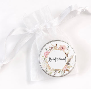 Bridal Party Lip Balm - Floral Design (more titles available)
