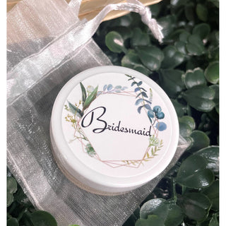 Bridal Party Lip Balm - Greenery Design (more titles available)