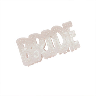 Bride Acrylic Claw Clip
