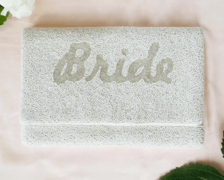 Bride Beaded Clutch Bag