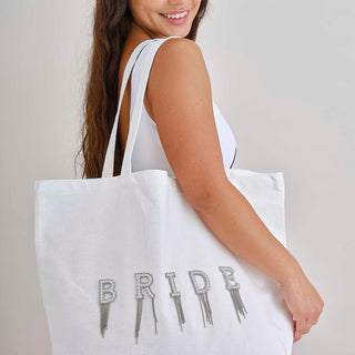 Bride Patches with Embellished Tassels