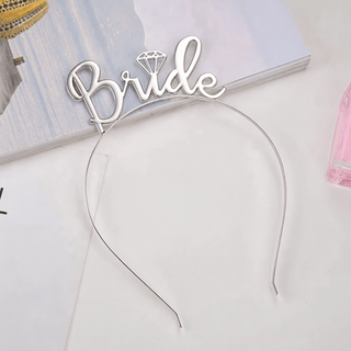 Bride Silver Headband