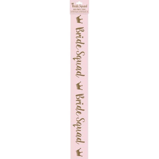 Bride Squad Sash,  Rose Pink