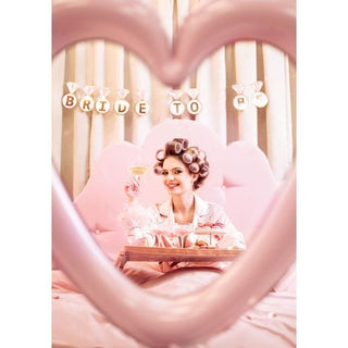 Bride to be Banner with Rings